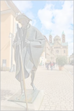 Martin Mayer: Jakobspilger. Speyer. © Herbert Picker