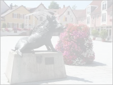 Martin Mayer: Sitzender Keiler. Kirchheimbolanden. © Immanuel Giel